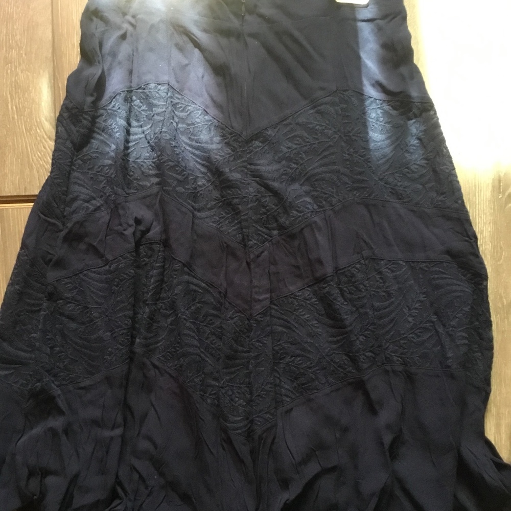 Navy blue skirt